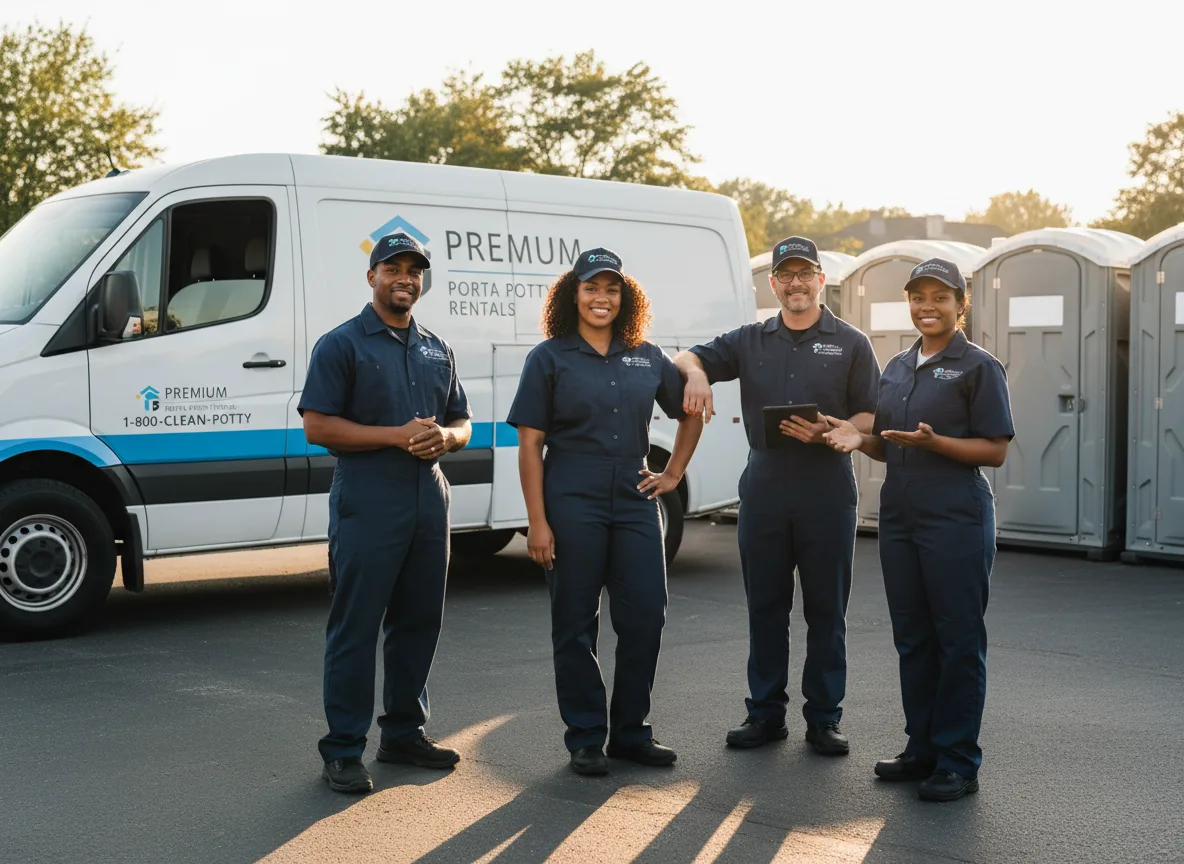 VIP Portable Toilets company in Radnor, OH